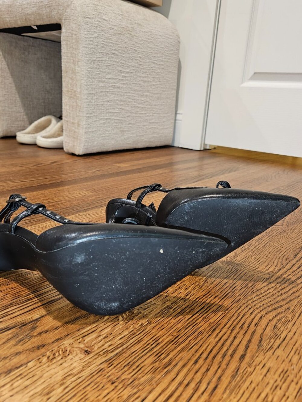 Steve Madden Lace Up Studded Heels - Picture 2 of 2